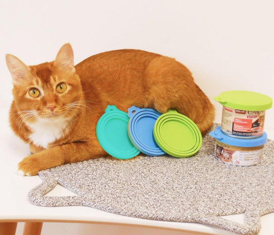 4 Pcs Silicone Pet Food Can Covers