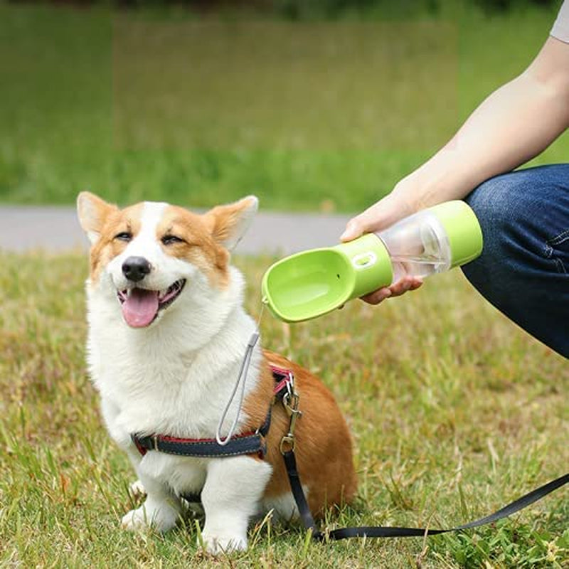 Lightweight Pet Water Bottle for Hiking, Easy to Carry, BPA Free (Blue)